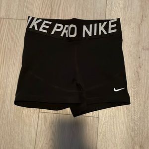 Nike Pros bike shorts